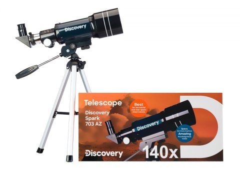 Teleskop Levenhuk Discovery Spark 703 AZ z książką