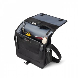 Torba na laptopa DICOTA Messenger Reflectiv P20471-16 (Czarno-biały)