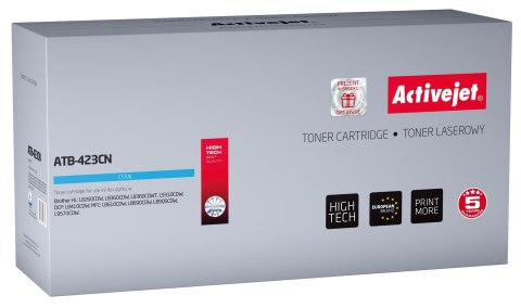 Activejet ATB-423CN Toner (zamiennik Brother TN-423C; Supreme; 4000 stron; niebieski)