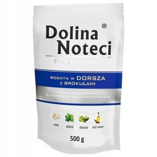 Dolina Noteci Premium bogata w dorsza z brokułami saszetka 500 g