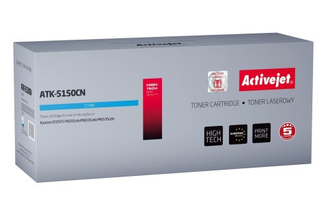 Activejet ATK-5150CN Toner (zamiennik Kyocera TK-5150C; Supreme; 10000 stron; niebieski)