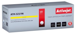 Activejet ATM-321YN Toner (zamiennik Konica Minolta TN321Y; Supreme; 25000 stron; żółty)