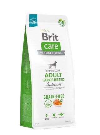 BRIT Care Grain-Free Adult Salmon Large Breed - sucha karma dla psa - 12 kg