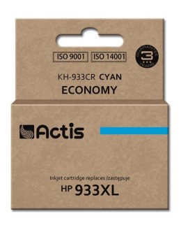 Tusz ACTIS KH-933CR (zamiennik HP 933XL CN054AE; 13 ml; niebieski)