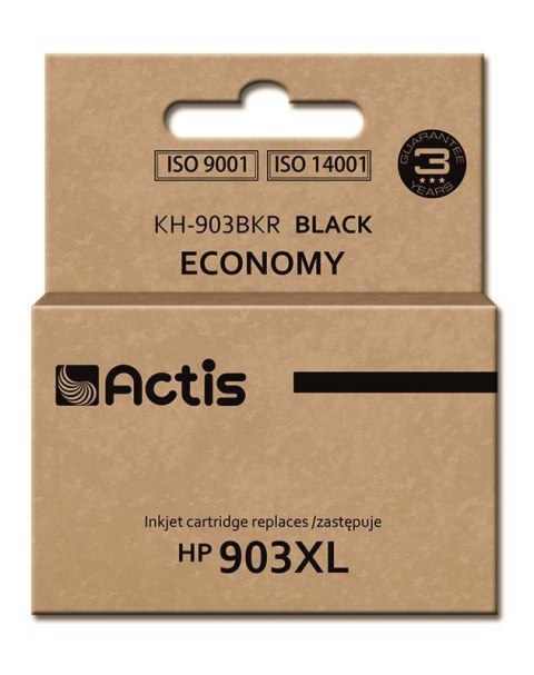 Tusz Actis KH-903BKR (zamiennik HP 903XL T6M15AE; Standard; 30ml; czarny)