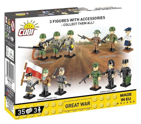 Klocki Great War 3 figurki 35 klocków