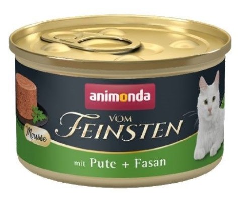 ANIMONDA Vom Feinsten Mus Indyk i bażant 85g