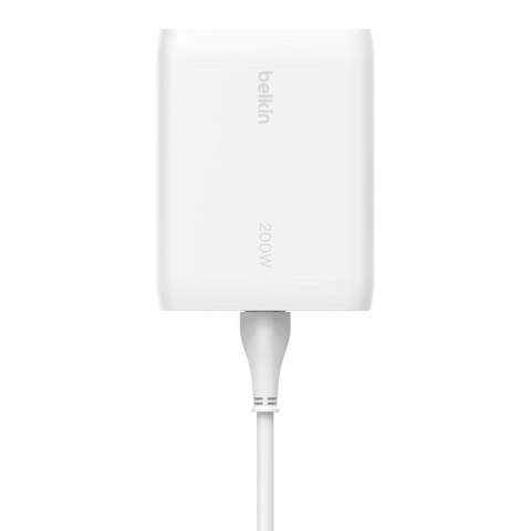 BELKIN ŁADOWARKA 4X PORT USB-C GAN 200W, BIAŁA