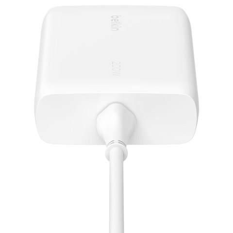 BELKIN ŁADOWARKA 4X PORT USB-C GAN 200W, BIAŁA