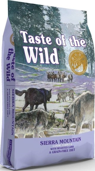 TASTE OF THE WILD Sierra Mountain Canine Formula - sucha karma dla psa - 5,6 kg