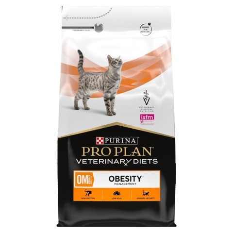 PURINA PRO PLAN VETERINARY DIETS OM Obesity Management Formula Cat - sucha karma dla kota - 5kg