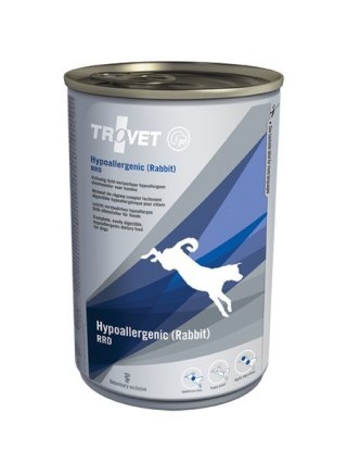 TROVET Hypoallergenic RRD z królikiem - mokra karma dla psa - 400 g