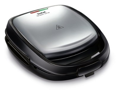 Opiekacz TEFAL Snack time 2 SW341D12 (700W /Inox-czarny )