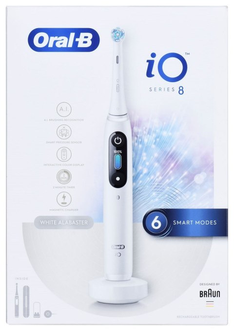 Braun Oral-B Szczoteczka elektryczna iO8N White