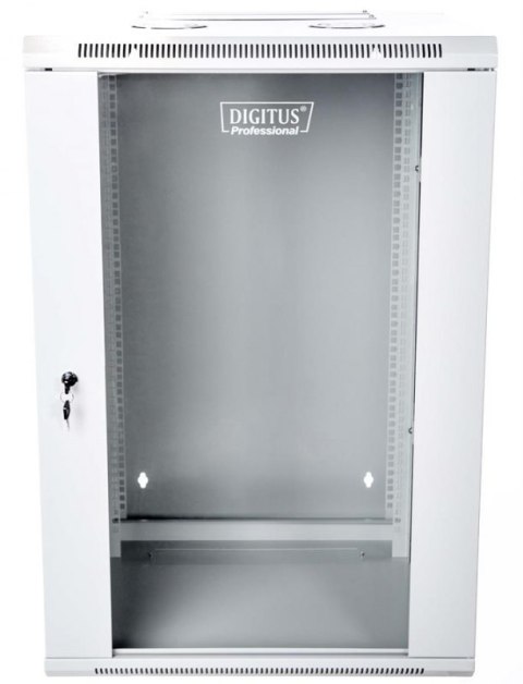 DIGITUS Szafka wisząca dwusekcyjna 19&#039;&#039; 12U 600x600 RAL7035