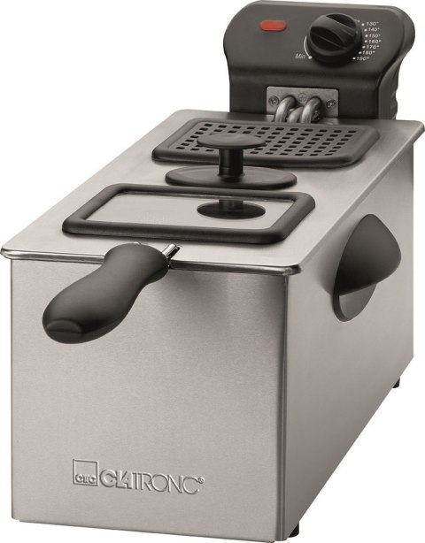 Frytownica Clatronic FR 3587 (3 l; 2000W; kolor srebrny)