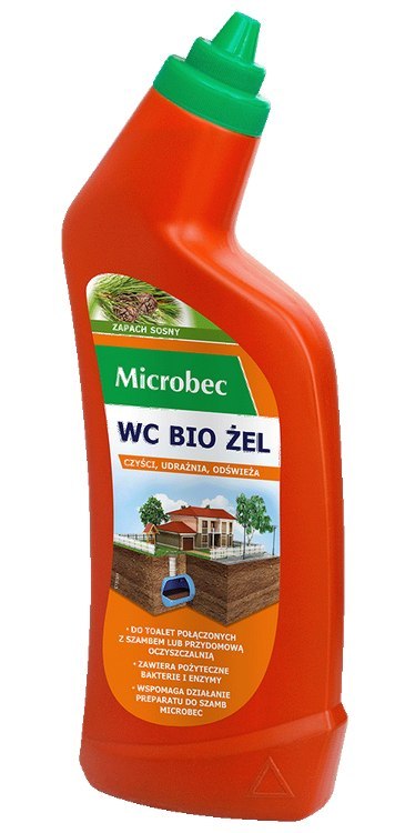 BROS - Microbec ULTRA 1kg zapach cytryny - preparat do szamb