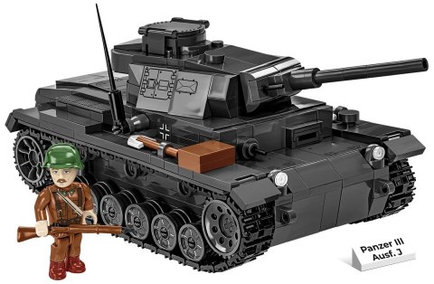 Klocki Historical Collection WWII Panzer III Ausf. J 590 klocków