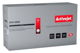 Activejet ATH-49NX Toner (zamiennik HP 49X Q5949X, Canon CRG-708H; Supreme; 6000 stron; czarny)