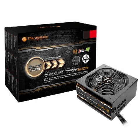 Zasilacz Thermaltake Smart SE2 600W PS-SPS-0600MNSAWE-1 (600 W; Aktywne; 120 mm)