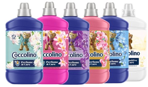 Zestaw 6 Płynów Coccolino Perfume&Care MIX 6 x 1600ml