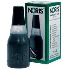 Tusz NORIS 110S 25ml czarny wodny do znakowania papieru NO110SCA/10