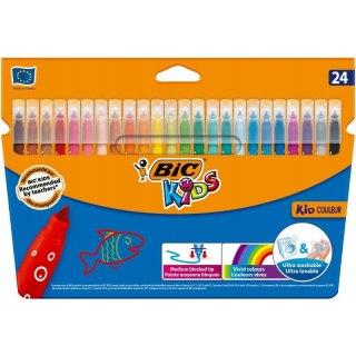 Flamastry BIC Kid Couleur 24 kolory 8418005