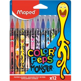 Flamastry Colorpeps monster 12 szt. 845400