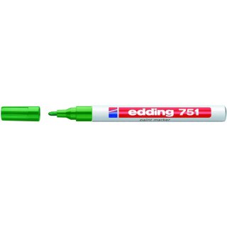 Marker lakierowy 1-2mm 751 zielony okrągła końcówka 751/004/ZI EDDING