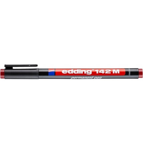 Marker niezmywalny do folii 1mm czerwony 142M/002/CZ ED EDDING