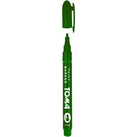 Marker olejowy F zielony 1,5mm TO-441 TOMA