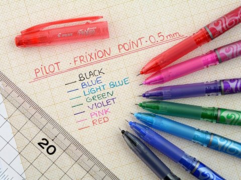 Pióro kulkowe FRIXION POINT 0,5 lazurowe BL-FRP5-LB PILOT