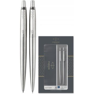 Komplet ołówek + długopis JOTTER STAINLESS STEEL CT PARKER 2093256