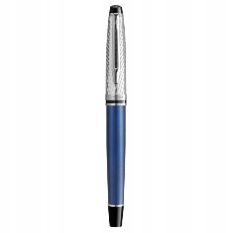 Pióro wieczne Expert Deluxe Metalic niebieski F CT 2187650 WATERMAN