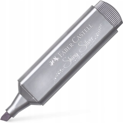 Zakreślacz 1546 metaliczny srebrny 154661 FC FABER-CASTELL