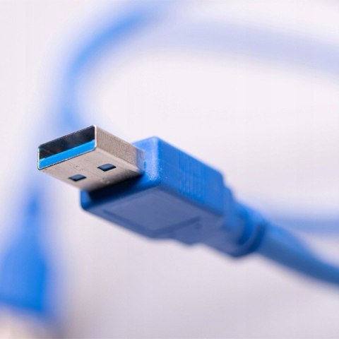 Kabel przedłużacz USB-A/M -> USB-A/F 1,5m niebieski USB 3.0 RETOO E391/USB310