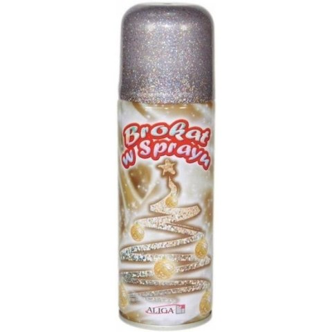 Brokat w sprayu 250 ml srebrny GS-150SR ALIGA