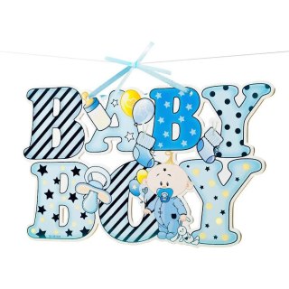 Dekoracja piankowa BABY BOY/BABY GIRL BB-444 GO PARTY