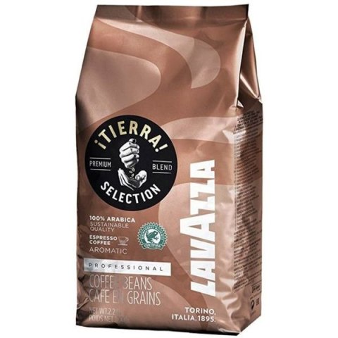 Kawa LAVAZZA TIERRA SELECTION 1kg ziarno 100% arabica