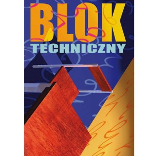 Blok techniczny A3 10k 170g biały KRESKA