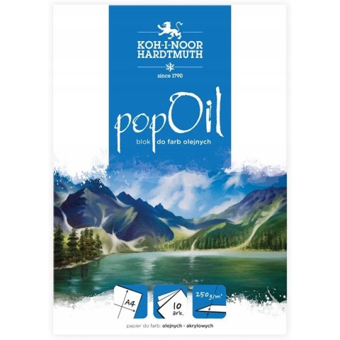 Blok A4 10k 250g POP OIL BLO-OIA4PO KOH-I-NOOR