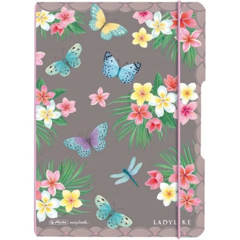 Notatnik Flex A5 Ladylike Butterflies 50044290 HERLITZ