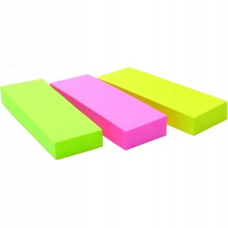 Znaczniki samoprzylepne POST-IT 26x76mm 671/3 neonowe 3x100 3M