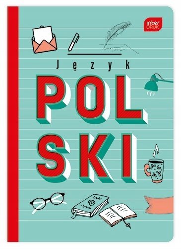 Zeszyt A5 60k linia JĘZYK POLSKI INTERDRUK