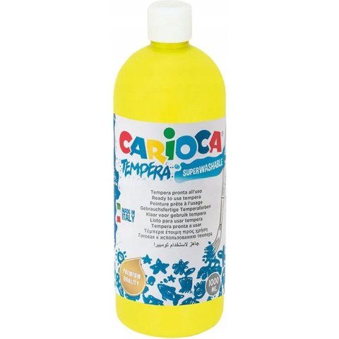 Farba CARIOCA TEMPERA 1000ml żółta (ko03/03) 170-1453