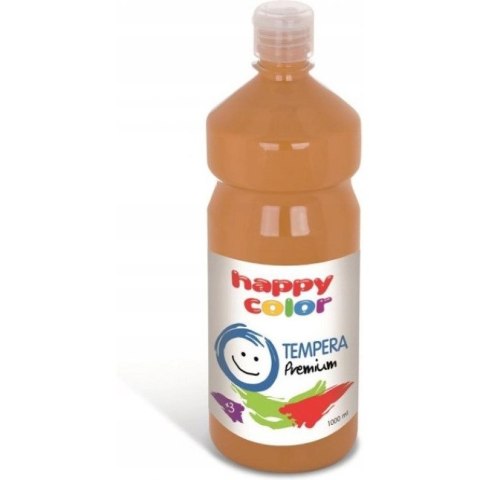 Farba TEMPERA Premium 1000ml brązowa HAPPY COLOR 3310 1000-7