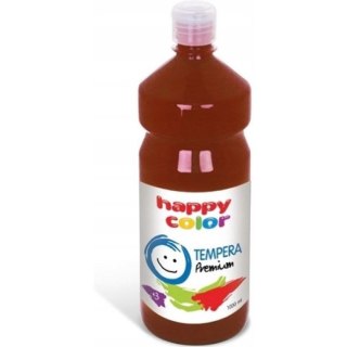 Farba TEMPERA Premium 1000ml ciemnobrązowa HAPPY COLOR 3310 1000-75