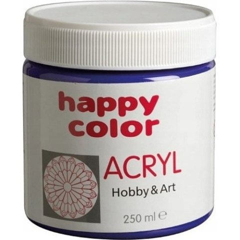 Farba akrylowa 250ml kobaltowy HA 7370 0250-36 Happy Color