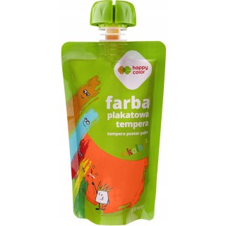 Farba plakatowa tempera pomarańczowa 100ml HA 3310 0100-4 HAPPY COLOR