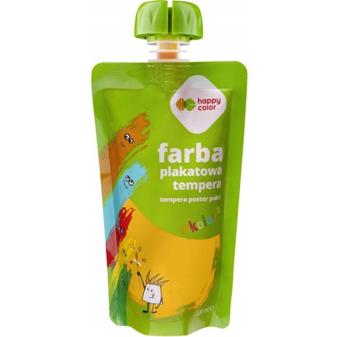 Farba plakatowa tempera złota 100ml HA 3310 0100-11 HAPPY COLOR